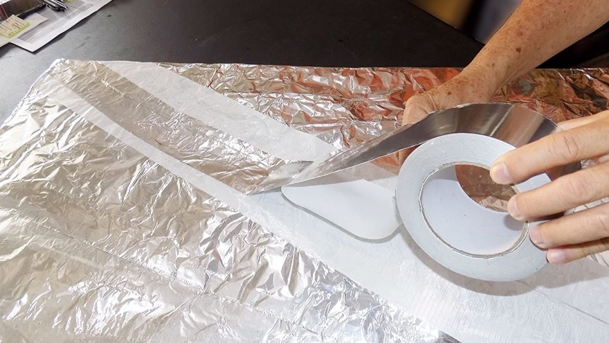 蘇州導電鋁箔膠帶，廠家批發單雙導鋁箔【昆山玉寰】